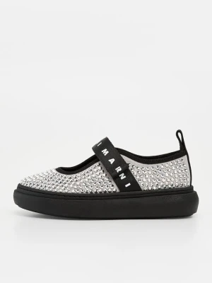 Sneakersy niskie Marni czarny