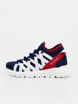 Sneakersy niskie Marni granatowy