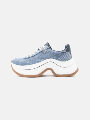 Sneakersy niskie Michael Kors jasnoniebieski denim