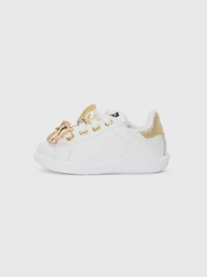 Sneakersy niskie Monnalisa biały