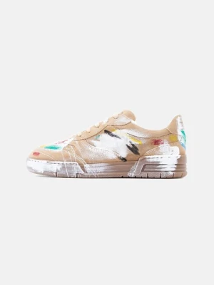 Sneakersy niskie MOSCHINO beżowy