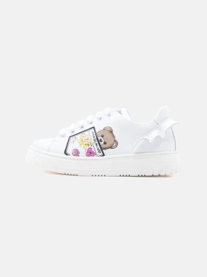 Sneakersy niskie MOSCHINO biały