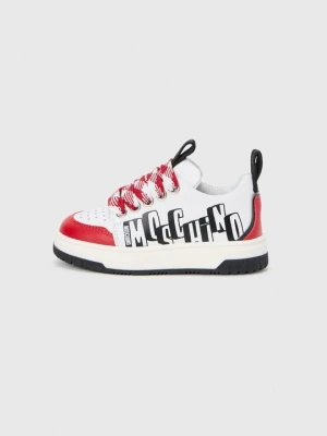 Sneakersy niskie MOSCHINO biały