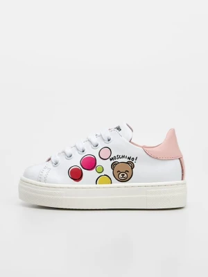 Sneakersy niskie MOSCHINO biały