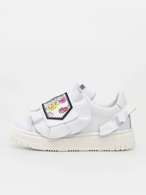 Sneakersy niskie MOSCHINO biały