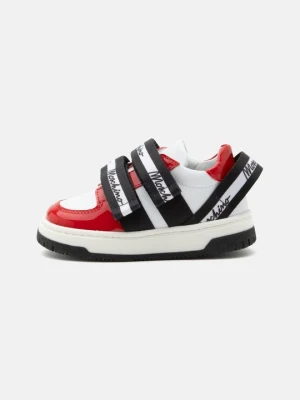 Sneakersy niskie MOSCHINO czerwony