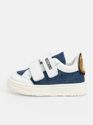 Sneakersy niskie MOSCHINO granatowy