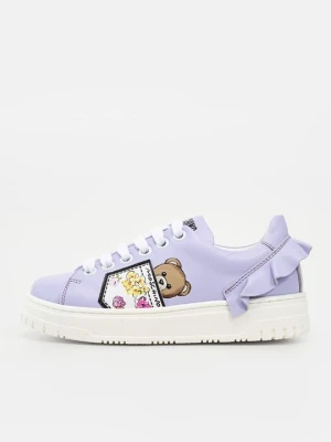 Sneakersy niskie MOSCHINO liliowy