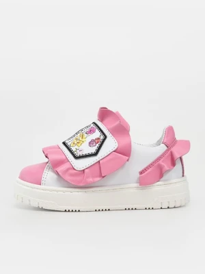 Sneakersy niskie MOSCHINO różowy