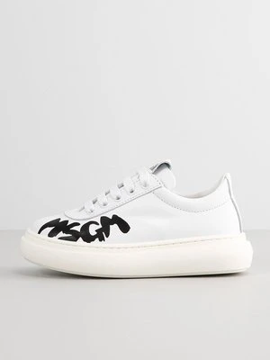 Sneakersy niskie MSGM biały