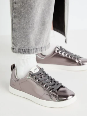 Sneakersy niskie Only stalowy