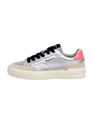 Sneakersy niskie Pepe Jeans srebrny