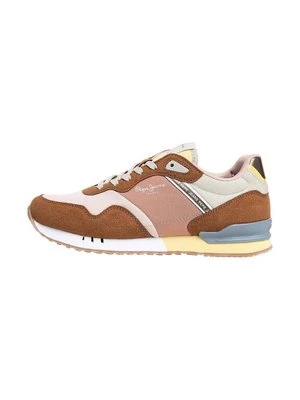 Sneakersy niskie Pepe Jeans brązowy