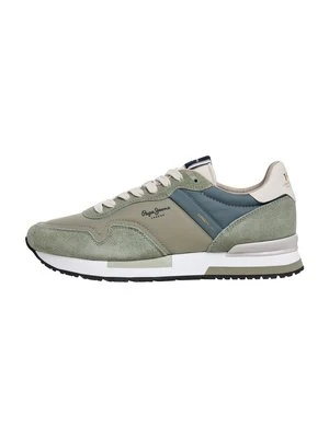 Sneakersy niskie Pepe Jeans ciemnozielony