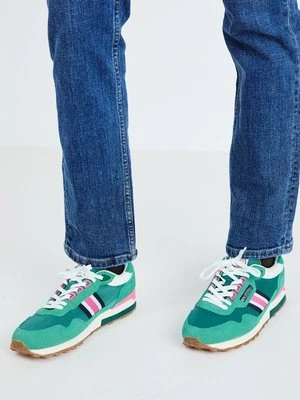Sneakersy niskie Pepe Jeans zielony
