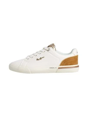Sneakersy niskie Pepe Jeans mleczny