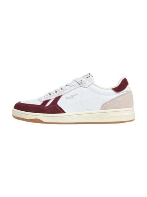 Sneakersy niskie Pepe Jeans ciemnoczerwony