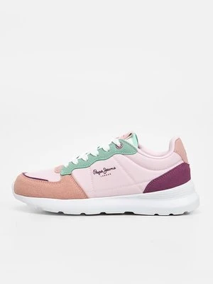Sneakersy niskie Pepe Jeans jasnoróżowy