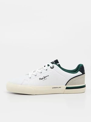 Sneakersy niskie Pepe Jeans mleczny