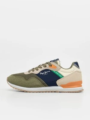 Sneakersy niskie Pepe Jeans zielony