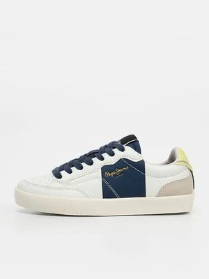 Sneakersy niskie Pepe Jeans mleczny