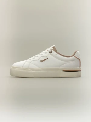 Sneakersy niskie Pepe Jeans biały