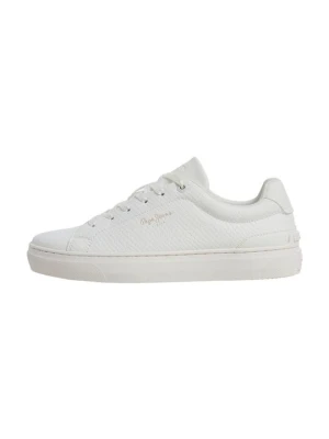 Sneakersy niskie Pepe Jeans biały