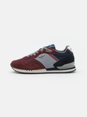 Sneakersy niskie Pepe Jeans bordowy