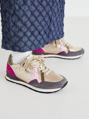 Sneakersy niskie Pepe Jeans ciemnoszary