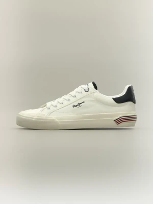 Sneakersy niskie Pepe Jeans mleczny