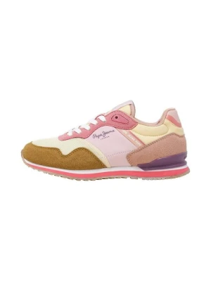 Sneakersy niskie Pepe Jeans pomarańczowy