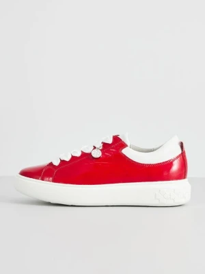 Sneakersy niskie Peter Kaiser czerwony