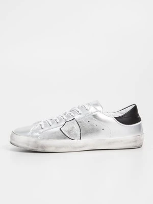 Sneakersy niskie Philippe Model srebrny