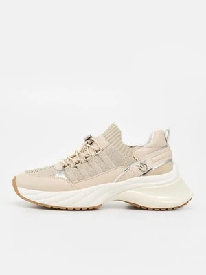 Sneakersy niskie Pinko beżowy