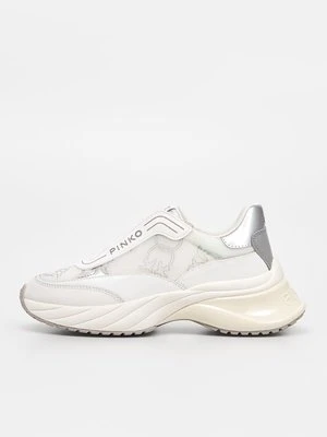 Sneakersy niskie Pinko biały