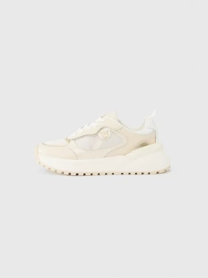 Sneakersy niskie Pinko mleczny