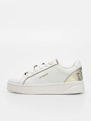 Sneakersy niskie Pinko srebrny
