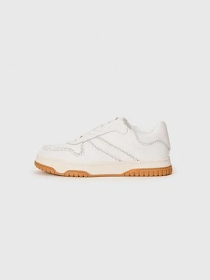 Sneakersy niskie Pollini mleczny