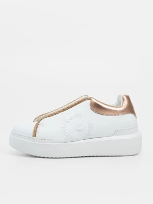 Sneakersy niskie Pollini piaskowy