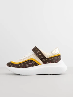 Sneakersy niskie Pollini żółty