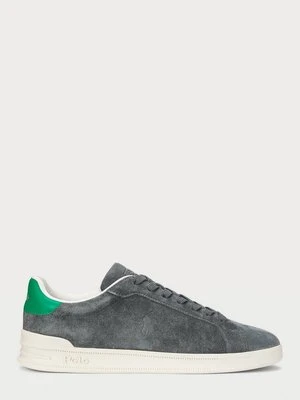 Sneakersy niskie Polo Ralph Lauren ciemnoszary