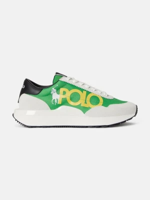Sneakersy niskie Polo Ralph Lauren ciemnozielony