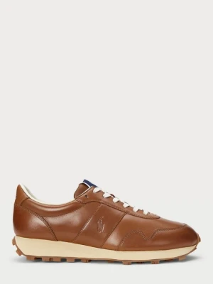 Sneakersy niskie Polo Ralph Lauren jasny brąz