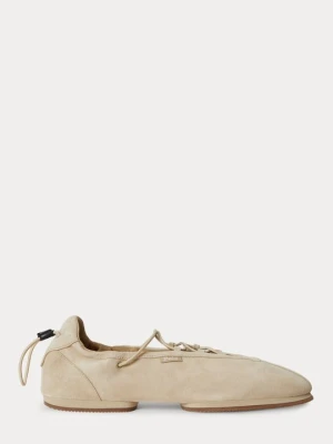 Sneakersy niskie Polo Ralph Lauren wielbłądzi