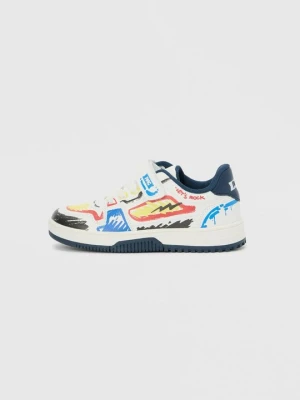 Sneakersy niskie Primigi granatowy