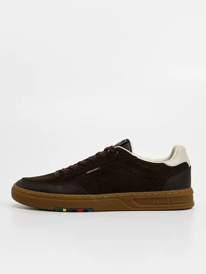 Sneakersy niskie Paul Smith ciemnobrązowy