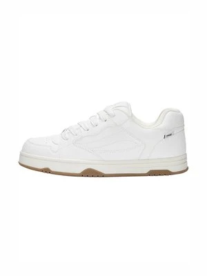 Sneakersy niskie PULL&BEAR mleczny