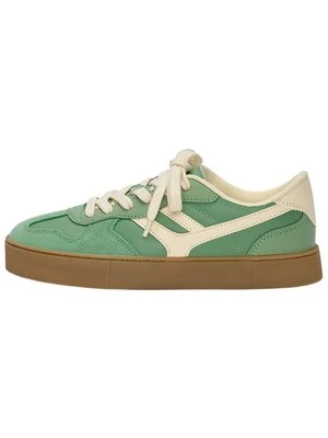 Sneakersy niskie PULL&BEAR zielony