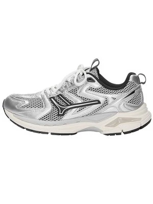 Sneakersy niskie PULL&BEAR srebrny
