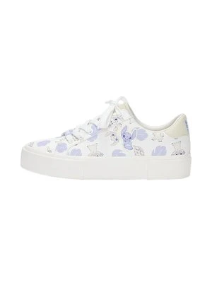 Sneakersy niskie PULL&BEAR biały